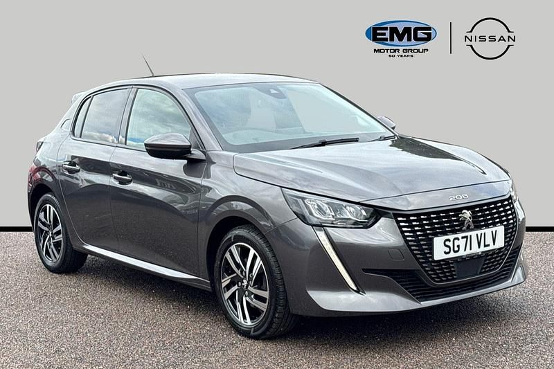 Grey Used 2022 Peugeot 208 Allure Premium Hatchback | £13,895 (Fair price) - Image 1/3