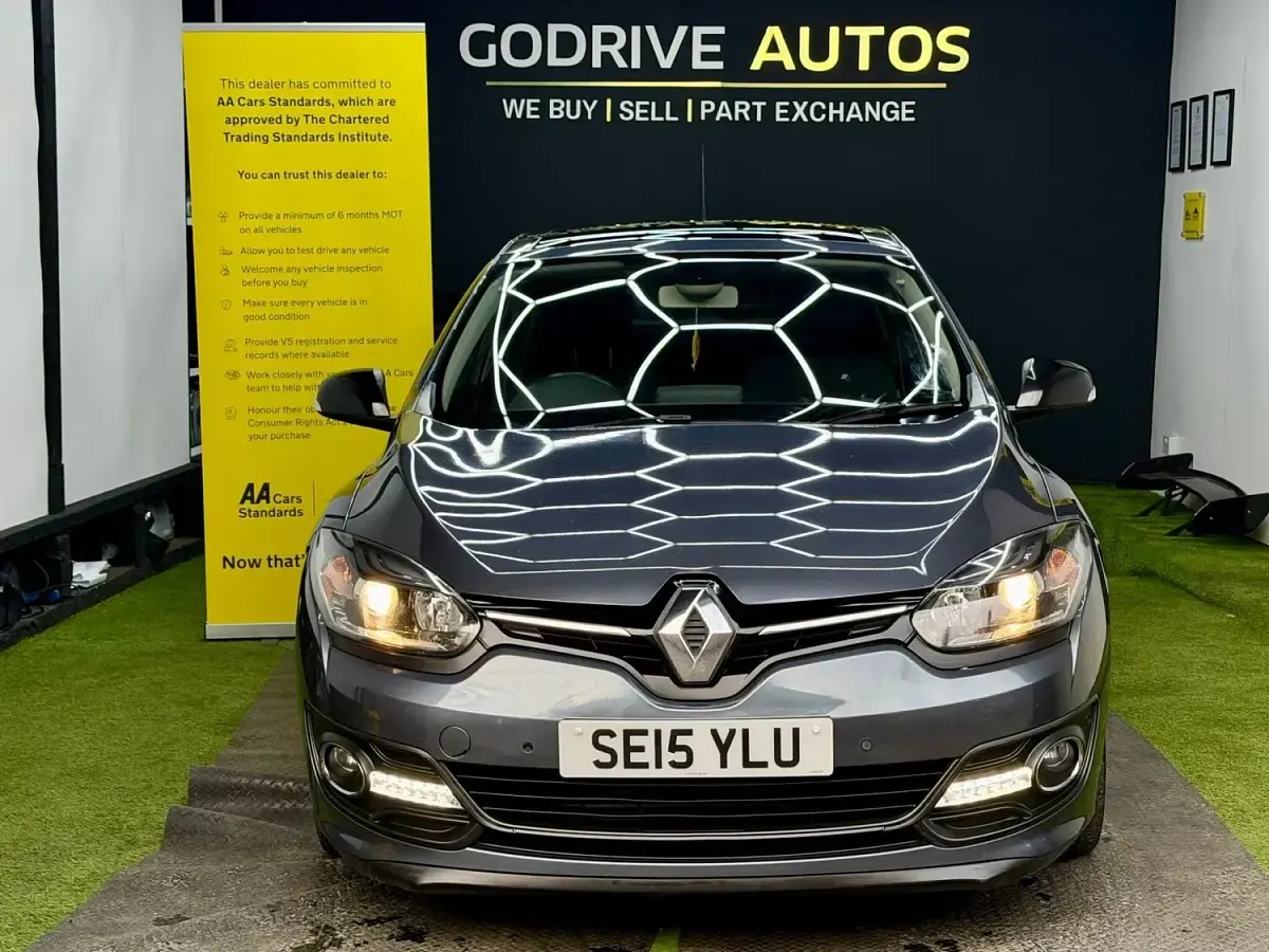 Used Renault Mégane III LIMITED 110 HP (80 kW) 2015 Grey Hatchback