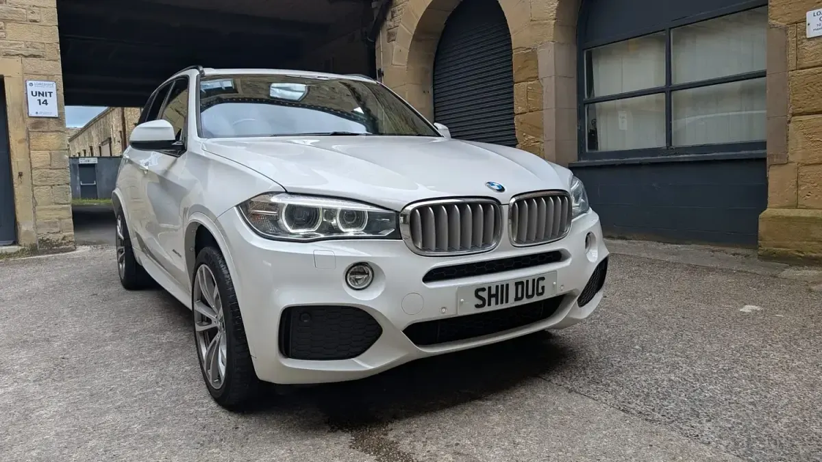Used BMW X5 M Sport 300 HP (220 kW) 2017 White SUV