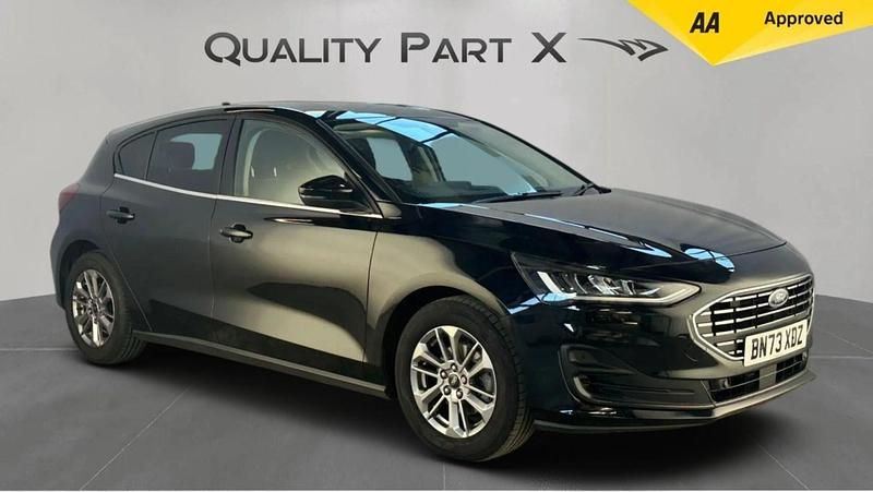 Black Used 2024 Ford Focus Titanium Hatchback | £13,100 (Fair price) - Image 1/4