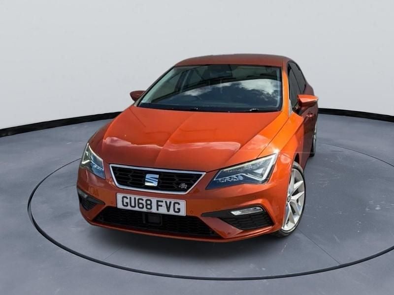 Used Seat Leon FR 2018 Orange Hatchback