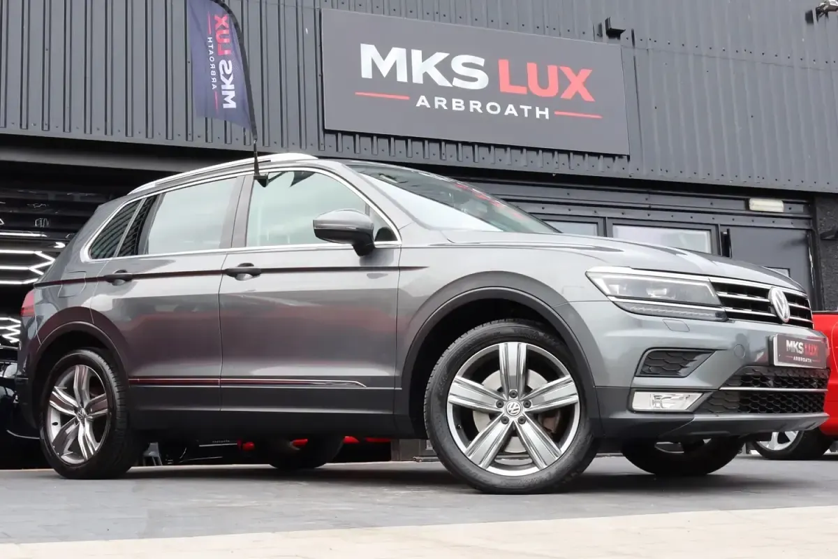 Used VW Tiguan SEL 2017 Grey SUV