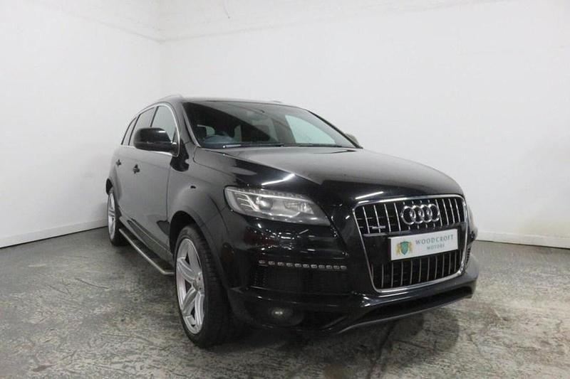 Used Audi Q7 S-line plus 245 HP (180 kW) 2013 Black SUV