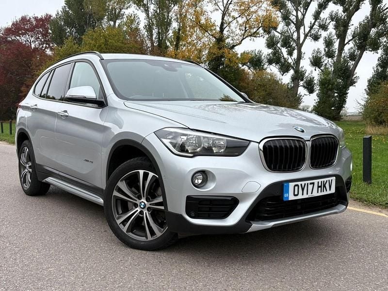 Silver Used 2017 BMW X1 Sport Line SUV | £13,995 (Fair price) - Image 1/4