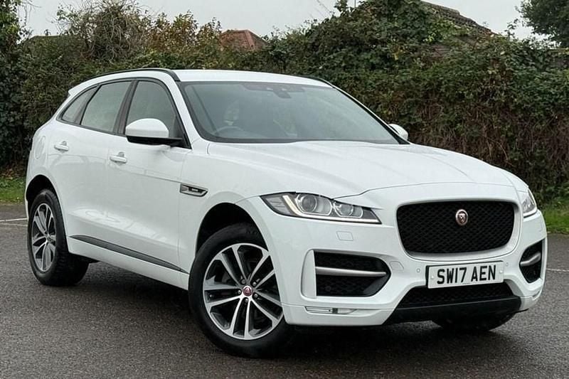 White Used 2017 Jaguar F-Pace R-Sport SUV | £16,280 (Good price) - Image 1/1