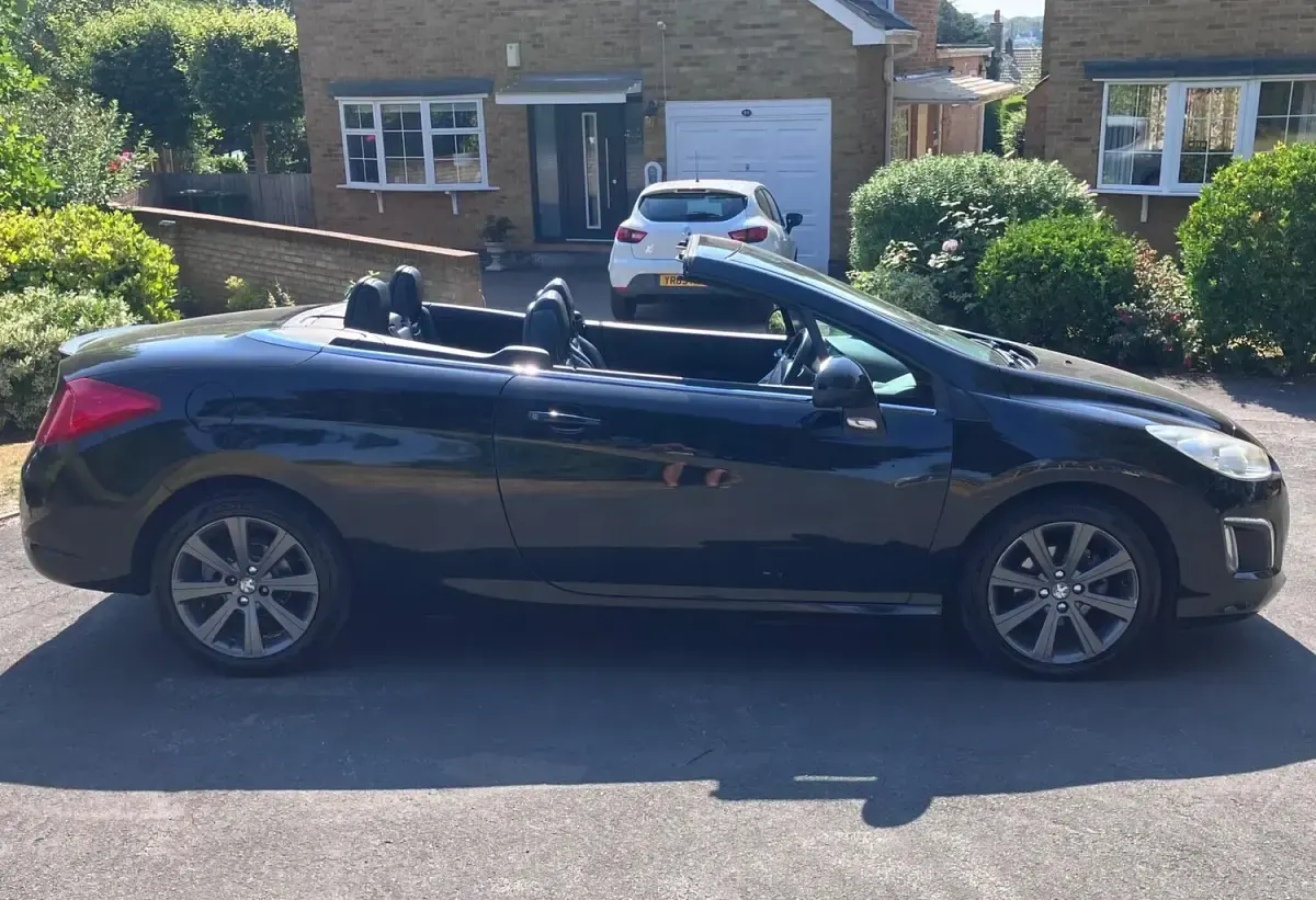 Used Peugeot 308 CC Active 2014 Black Cabriolet