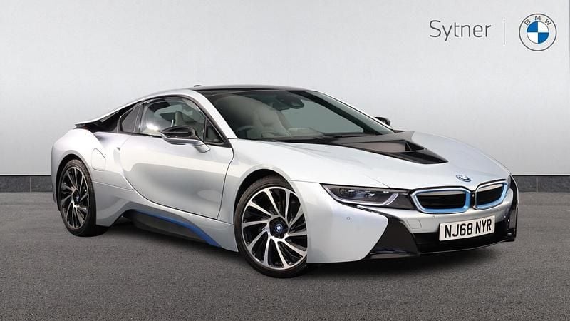 Used BMW i8 Comfort Edition 357 HP (262 kW) 2018 Silver Coupe