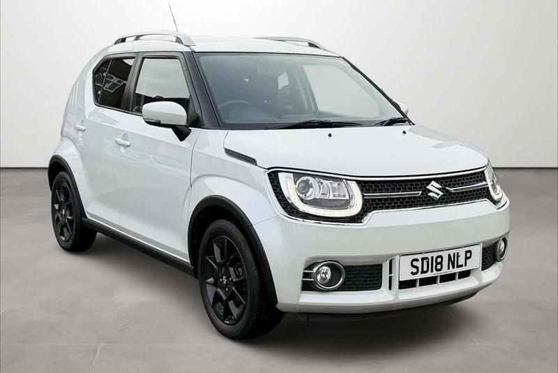 White pearlescent Used 2018 Suzuki Ignis SZ5 Hatchback | £11,495 (Fair price) - Image 1/3