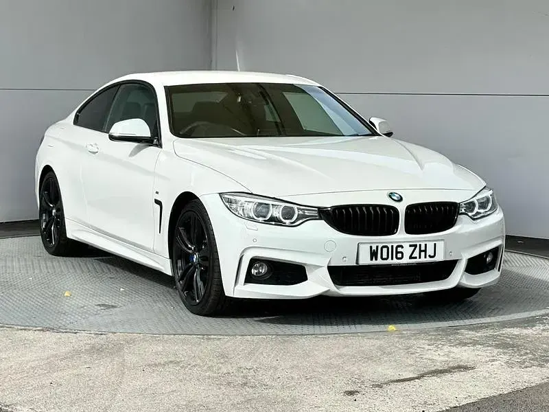 Used BMW 430 M Sport 254 HP (186 kW) 2016 White Coupe
