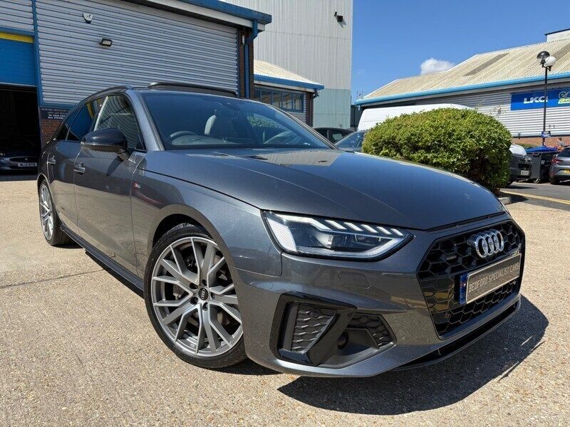 Grey Used 2021 Audi A4 Advanced Estate | £35,995 - Image 1/4