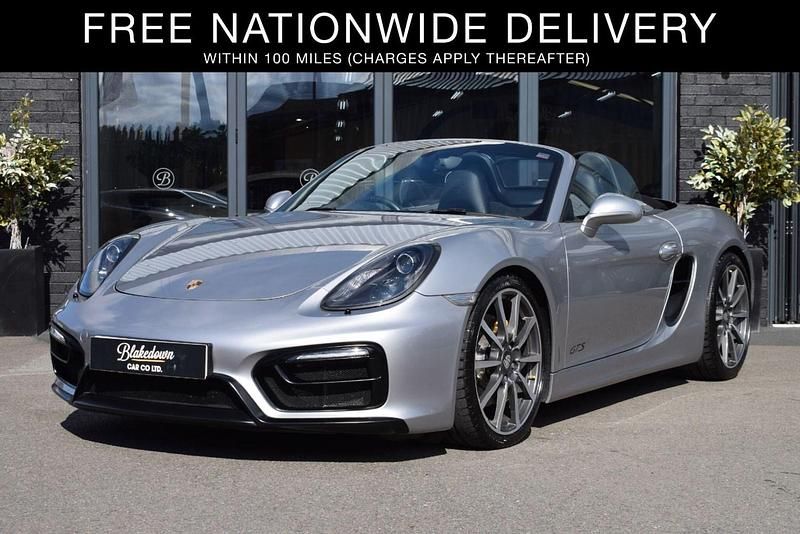 Silver Used 2016 Porsche Boxster Cabriolet | £48,499 (Fair price) - Image 1/4
