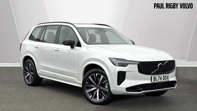 White Used 2024 Volvo XC90 Plus SUV | £54,990 - Image 1/3