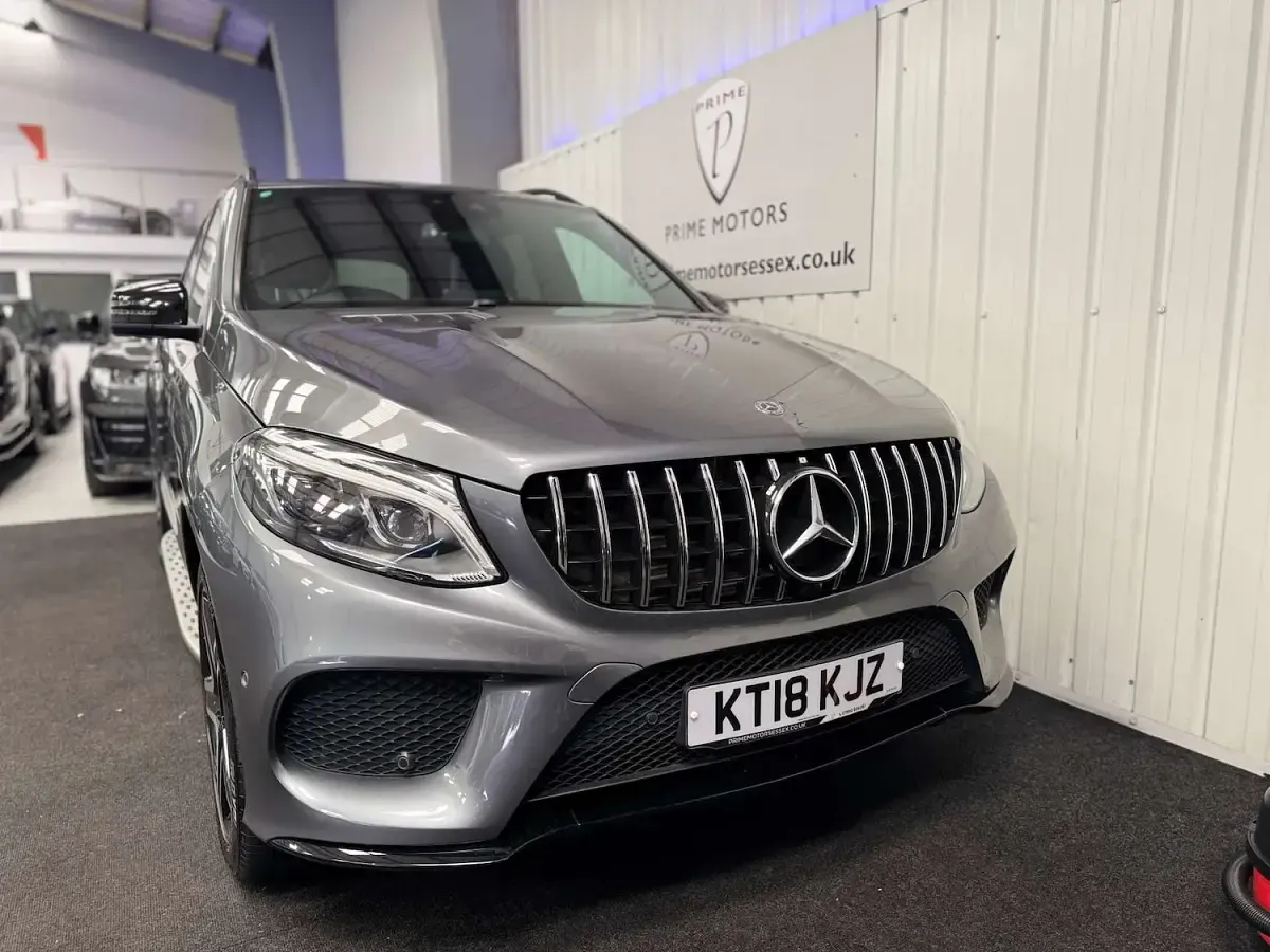 Used Mercedes GLE350 AMG 258 HP (189 kW) 2018 Grey SUV