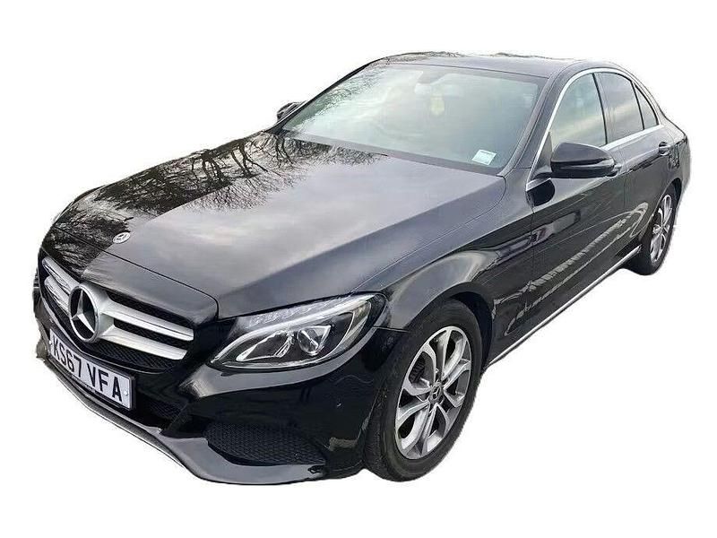 Used Mercedes C220 170 HP (125 kW) 2017 Black Sedan