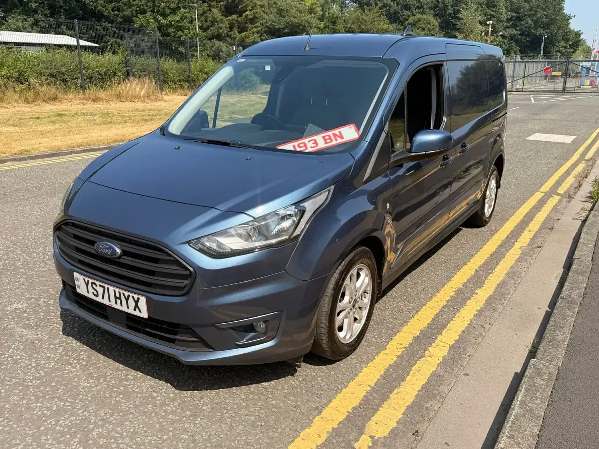 Used Ford Transit Limited 120 HP (88 kW) 2021 Blue Van