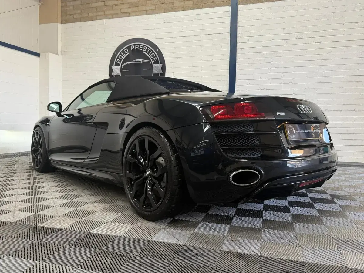 Used Audi R8 Spyder Advanced 525 HP (386 kW) 2011 Black Cabriolet