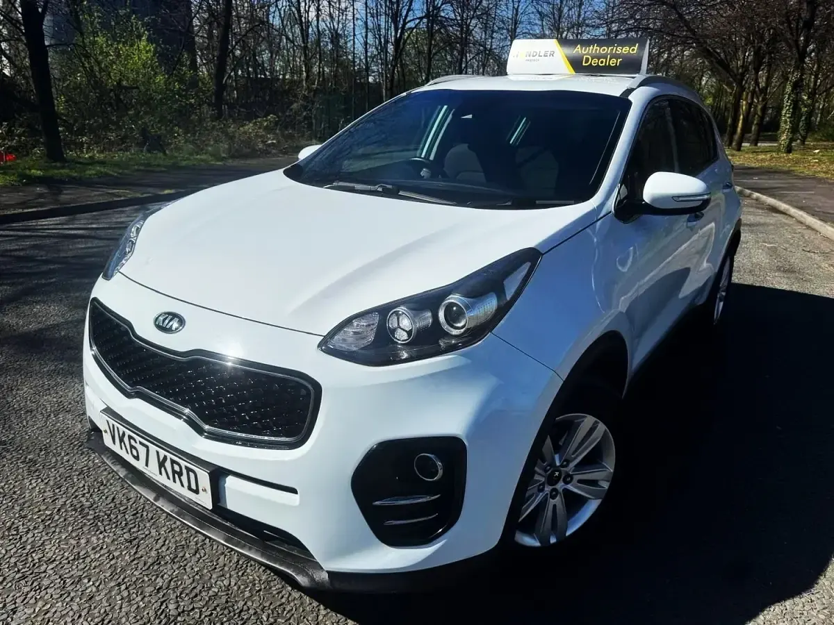 Used Kia Sportage 115 HP (84 kW) 2017 White SUV