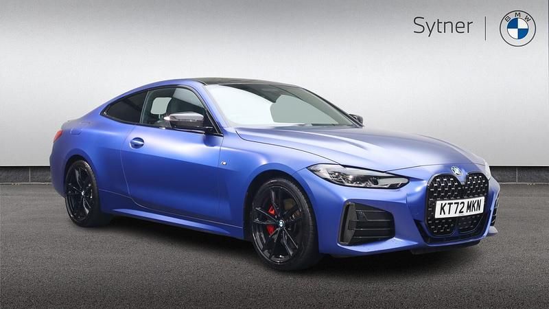 Used BMW M440 M Sport 369 HP (271 kW) 2023 Blue Sedan