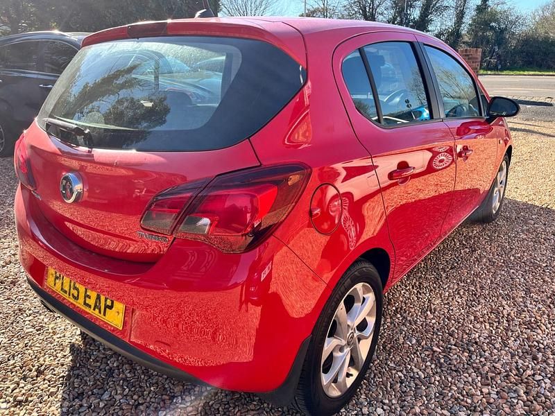 Used Vauxhall Corsa Excite 115 HP (84 kW) 2015 Red Hatchback