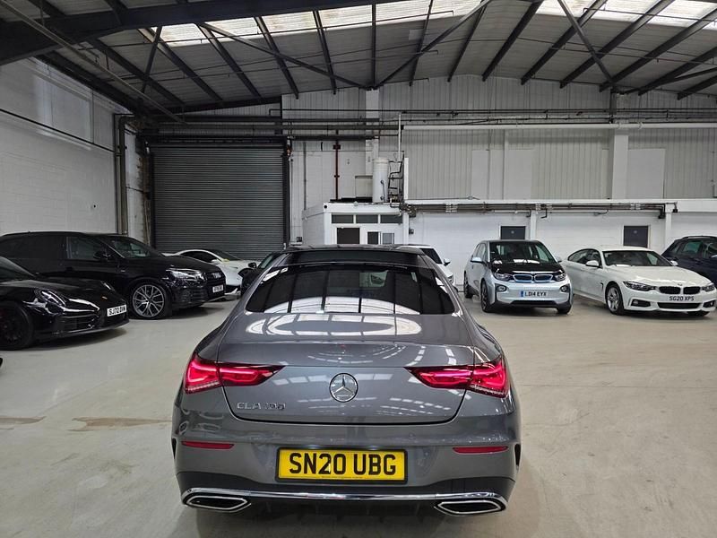 Used Mercedes CLA180 AMG line 136 HP (100 kW) 2020 Grey Sedan