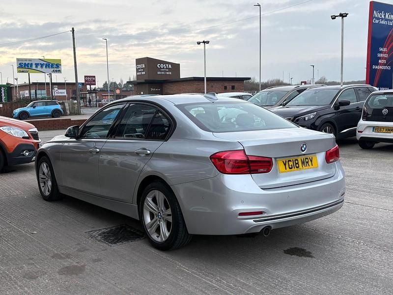 Used BMW 316 Sport Line 116 HP (85 kW) 2018 Glacier silver Sedan