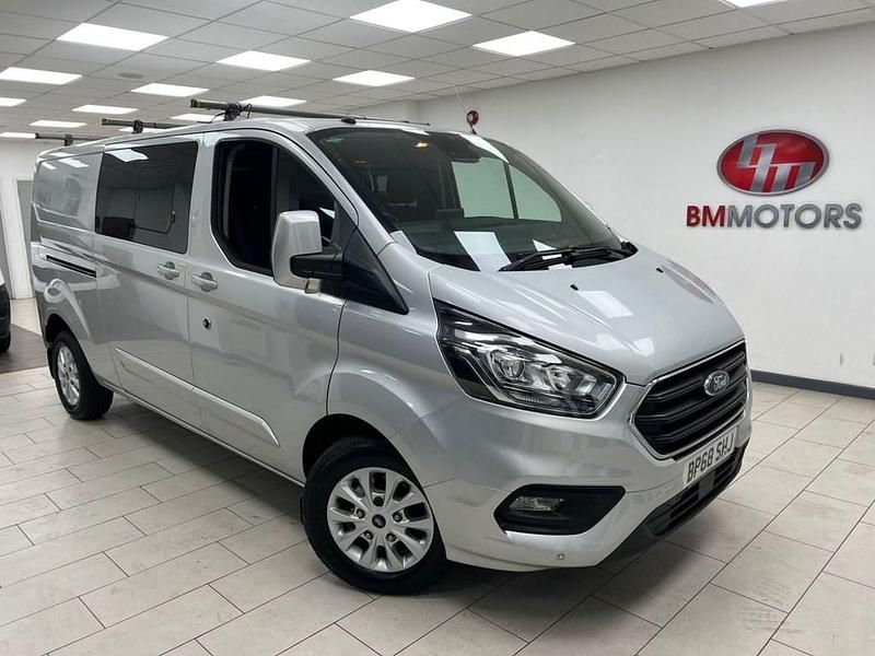 Silver Used 2018 Ford Transit Custom Limited Van | £16,495 (Expensive) - Image 1/4