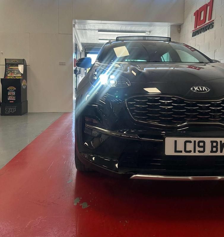 Used Kia Sportage GT-Line S 177 HP (130 kW) 2019 Black SUV