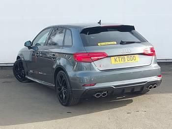 Used Audi S3 Sportback Black Edition 300 HP (220 kW) 2019 Grey Hatchback