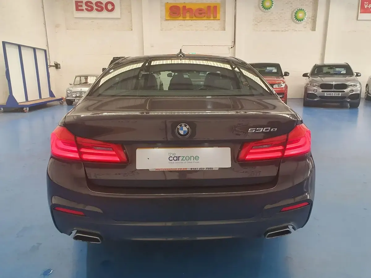 Used BMW 530e M Sport 248 HP (182 kW) 2018 Grey Sedan