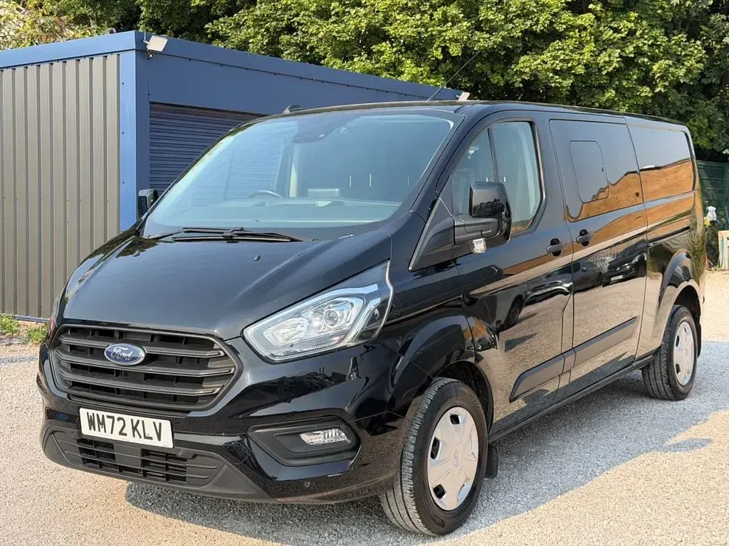 Used Ford Transit Custom Trend 130 HP (95 kW) 2023 Black Van
