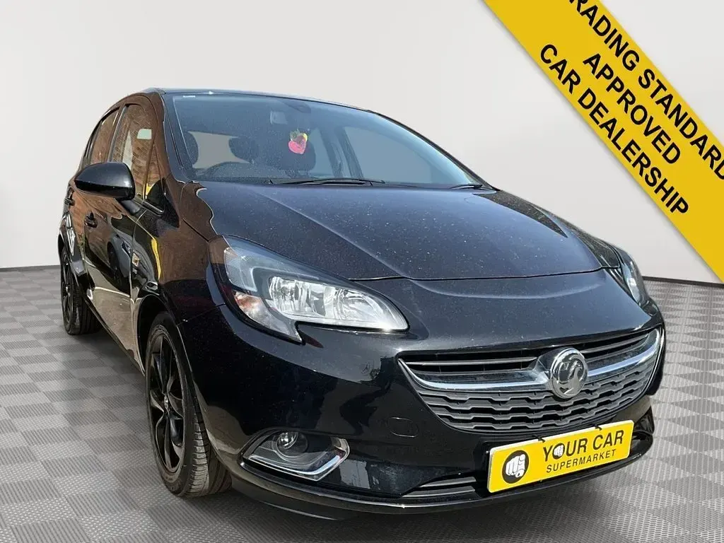 Used Vauxhall Corsa SRi 90 HP (66 kW) 2016 Black Hatchback