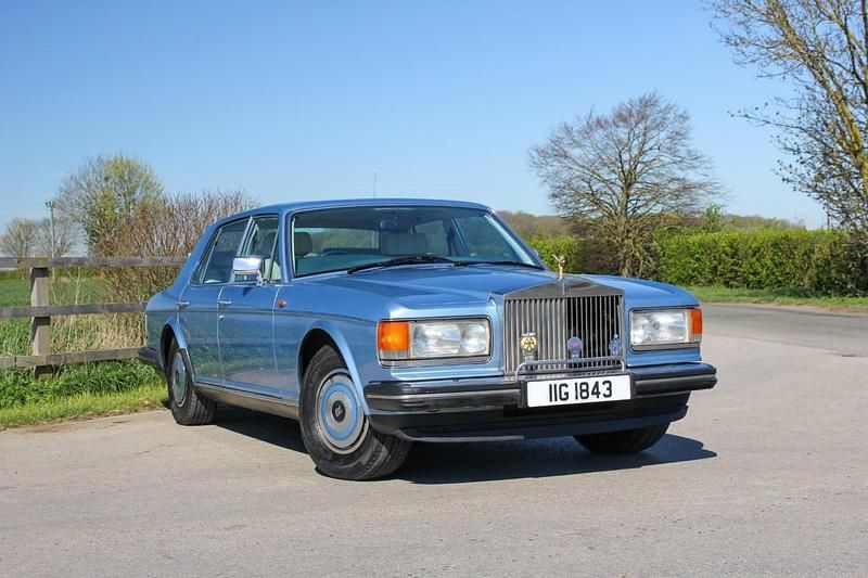 Used Rolls Royce Silver Spirit 1986 Blue Sedan