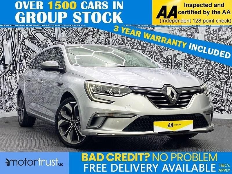 Used Renault Mégane GT Line GT-Line 140 HP (102 kW) 2018 Silver Estate