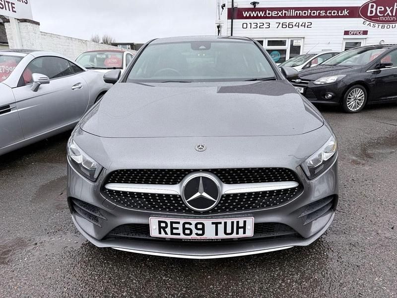 Used Mercedes A200 AMG Line Premium 163 HP (119 kW) 2019 Grey Hatchback