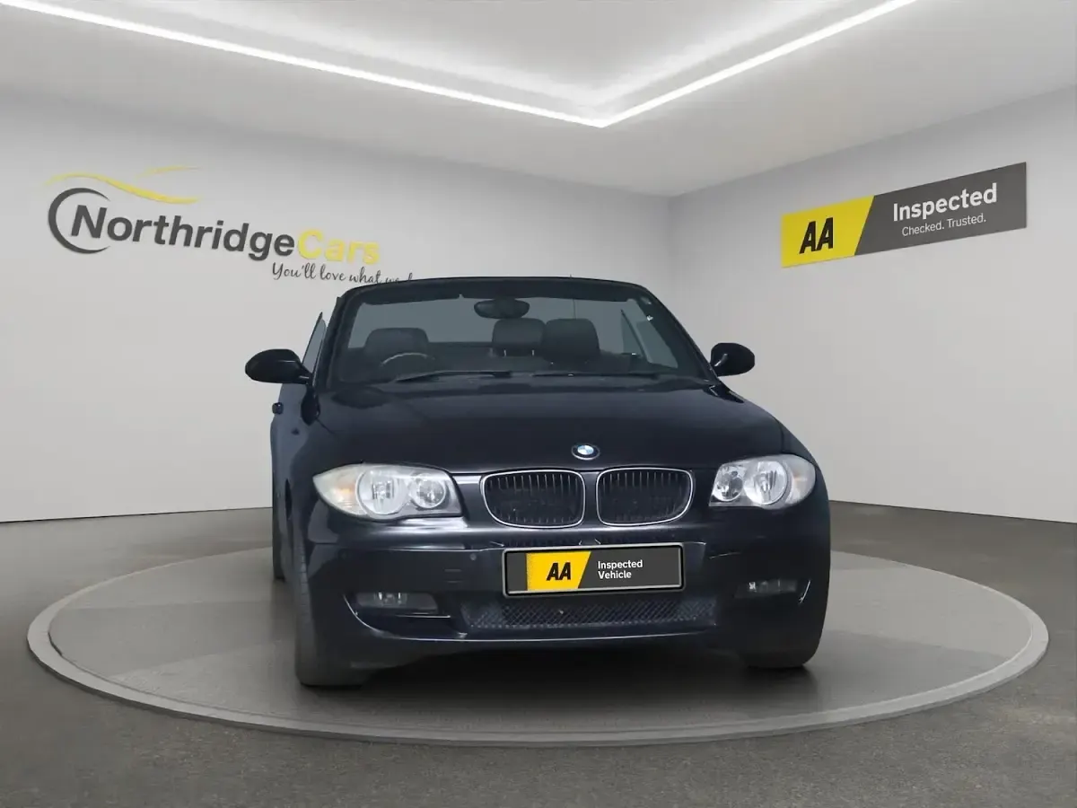 Used BMW 120 Cabriolet 170 HP (125 kW) 2008 Black Cabriolet
