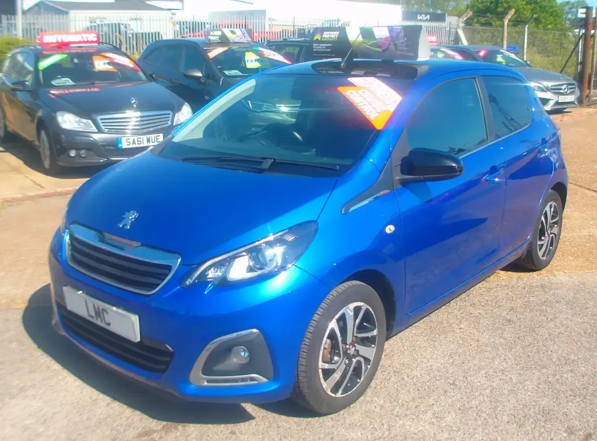Used Peugeot 108 Allure 2019 Blue Hatchback