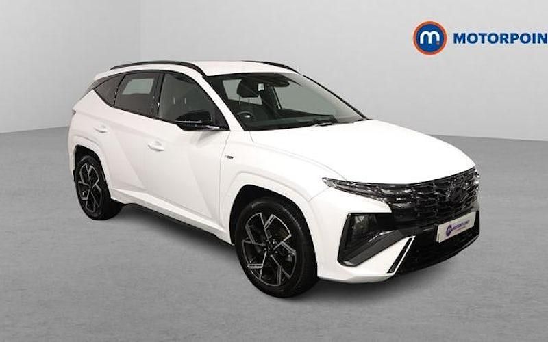 White Used 2025 Hyundai Tucson N Line SUV | £24,399 (Fair price) - Image 1/4