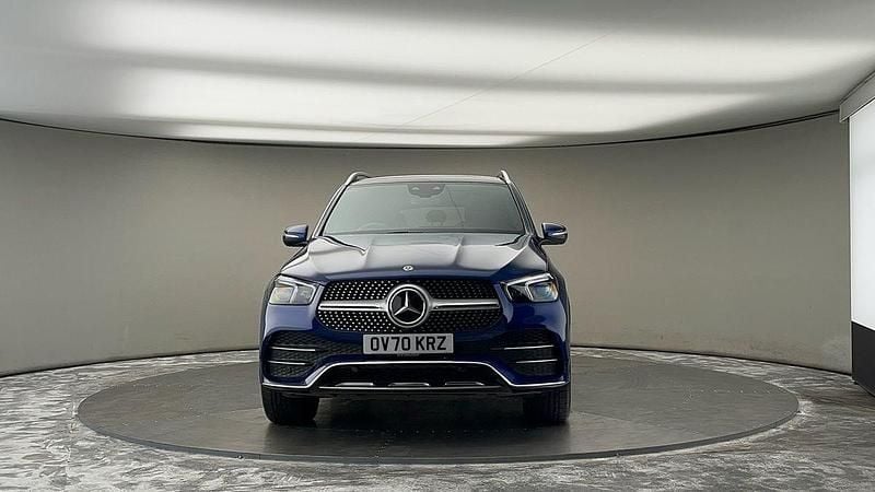 Used Mercedes GLE300 AMG line 245 HP (180 kW) 2020 Brilliant blue SUV