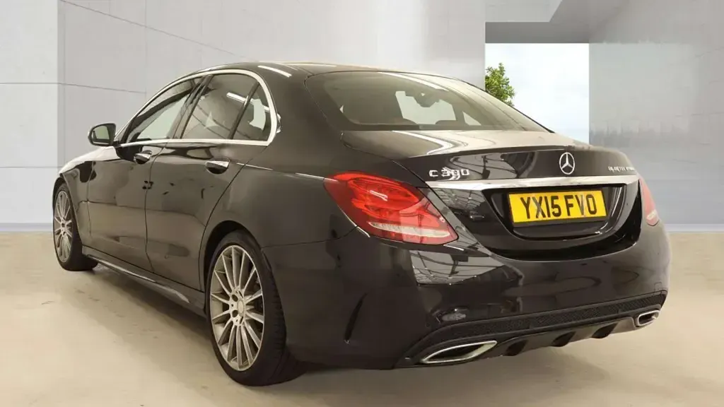 Used Mercedes C300 AMG Line Premium 2015 Black Sedan