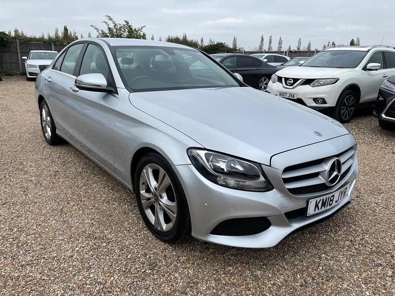 Used Mercedes C220 Executive 170 HP (125 kW) 2018 Silver Sedan