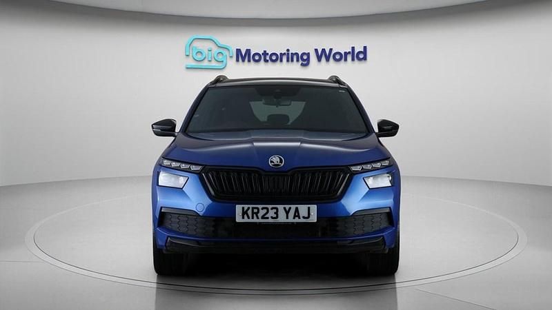 Used Skoda Kamiq Monte Carlo 110 HP (80 kW) 2023 Blue SUV
