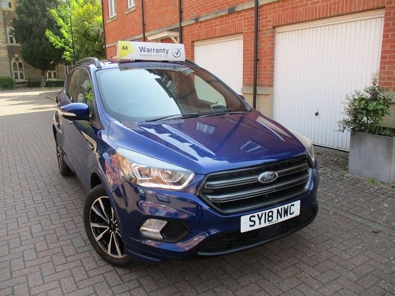 Used Ford Kuga ST-Line 150 HP (110 kW) 2018 Metallic blue SUV