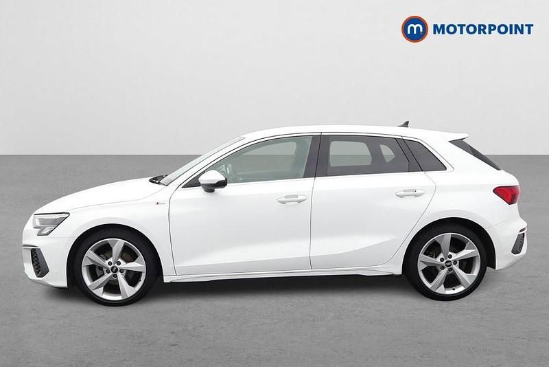 Used Audi A3 S-Line 2021 White Sedan