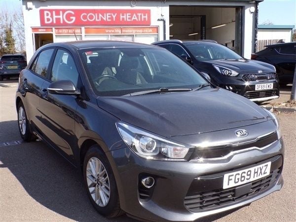Metallic grey Used 2019 Kia Rio 2 Hatchback | £12,290 (Fair price) - Image 1/1