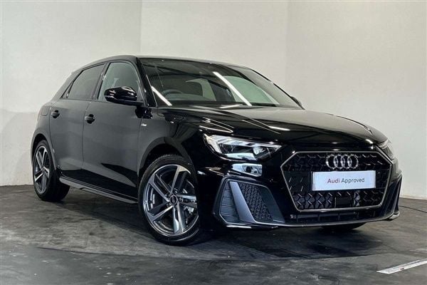 Black Used 2025 Audi A1 S-Line Hatchback | £24,600 (Fair price) - Image 1/3