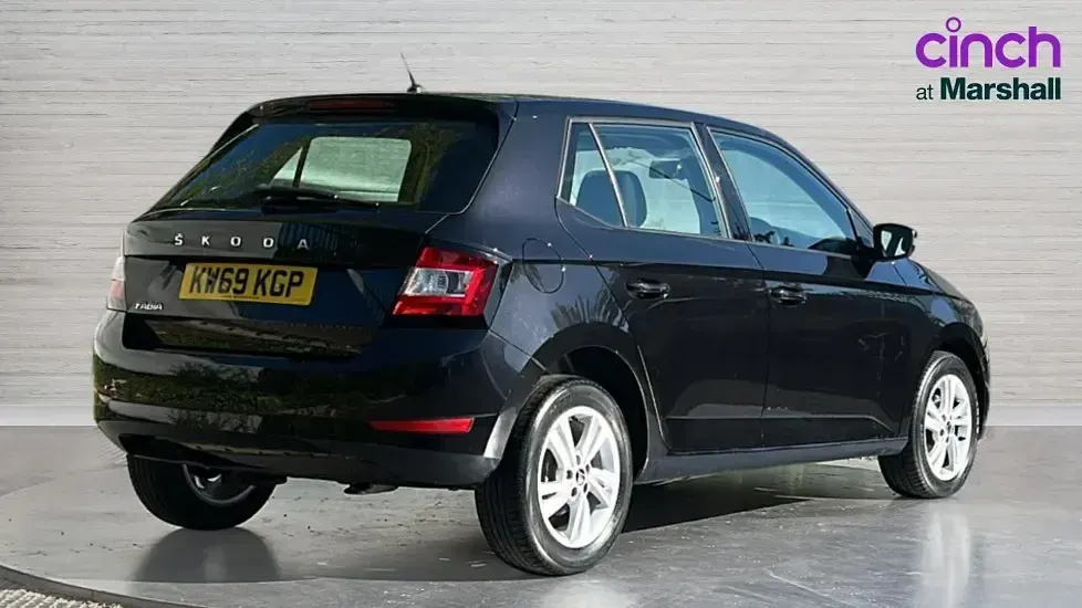 Used Skoda Fabia SE 95 HP (69 kW) 2020 Black Hatchback