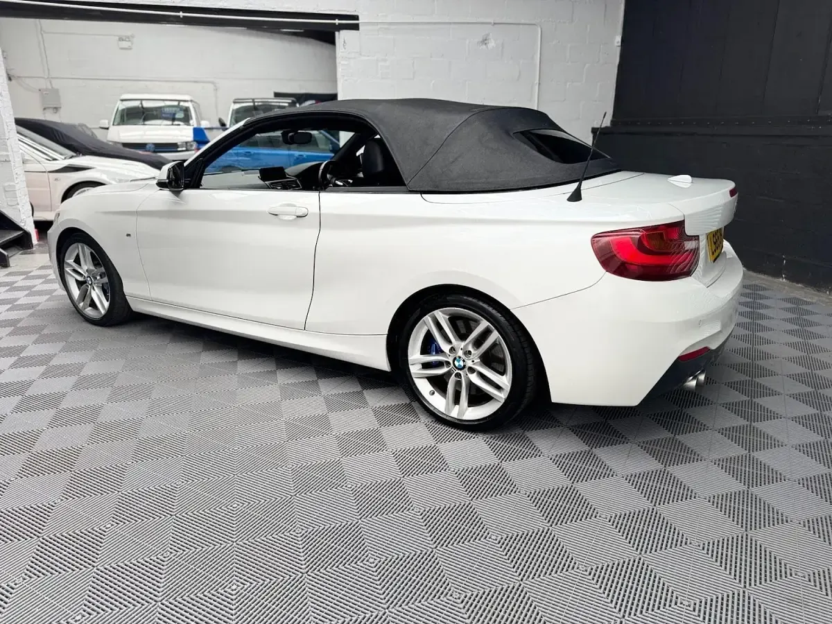 Used BMW 220 M Sport 2015 White Cabriolet