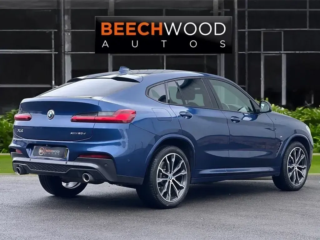 Usado BMW X4 M Sport 190 CV (139 kW) 2019 Azul SUV