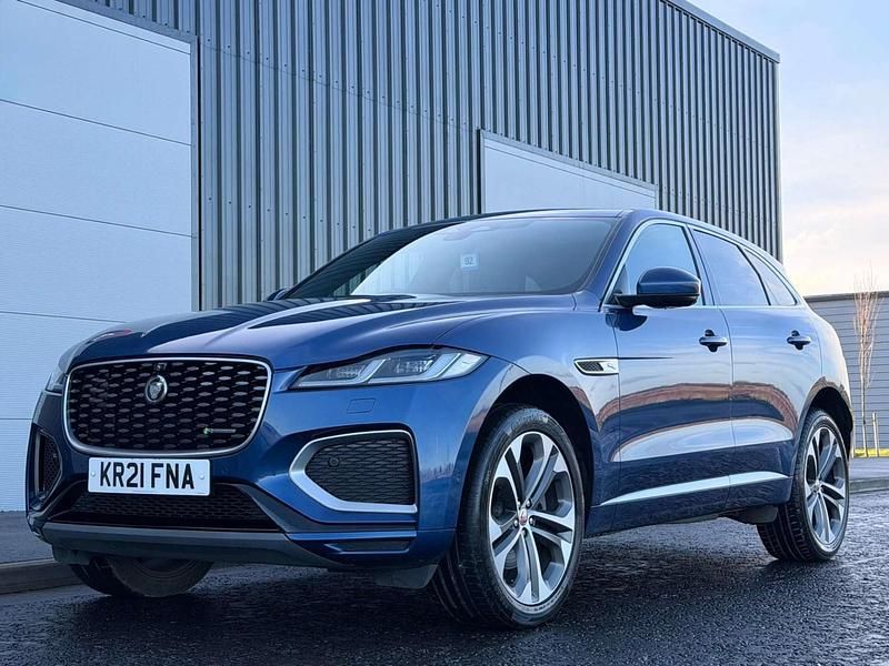 Second-hand Jaguar F-Pace R-Dynamic 2021 Albastru SUV