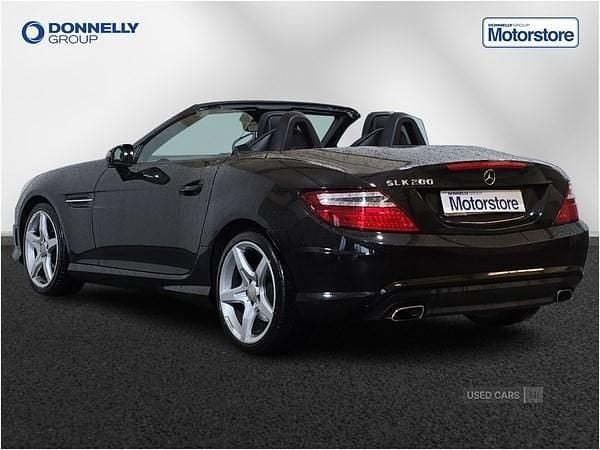 Used Mercedes SLK200 AMG 184 HP (135 kW) 2014 Black Cabriolet